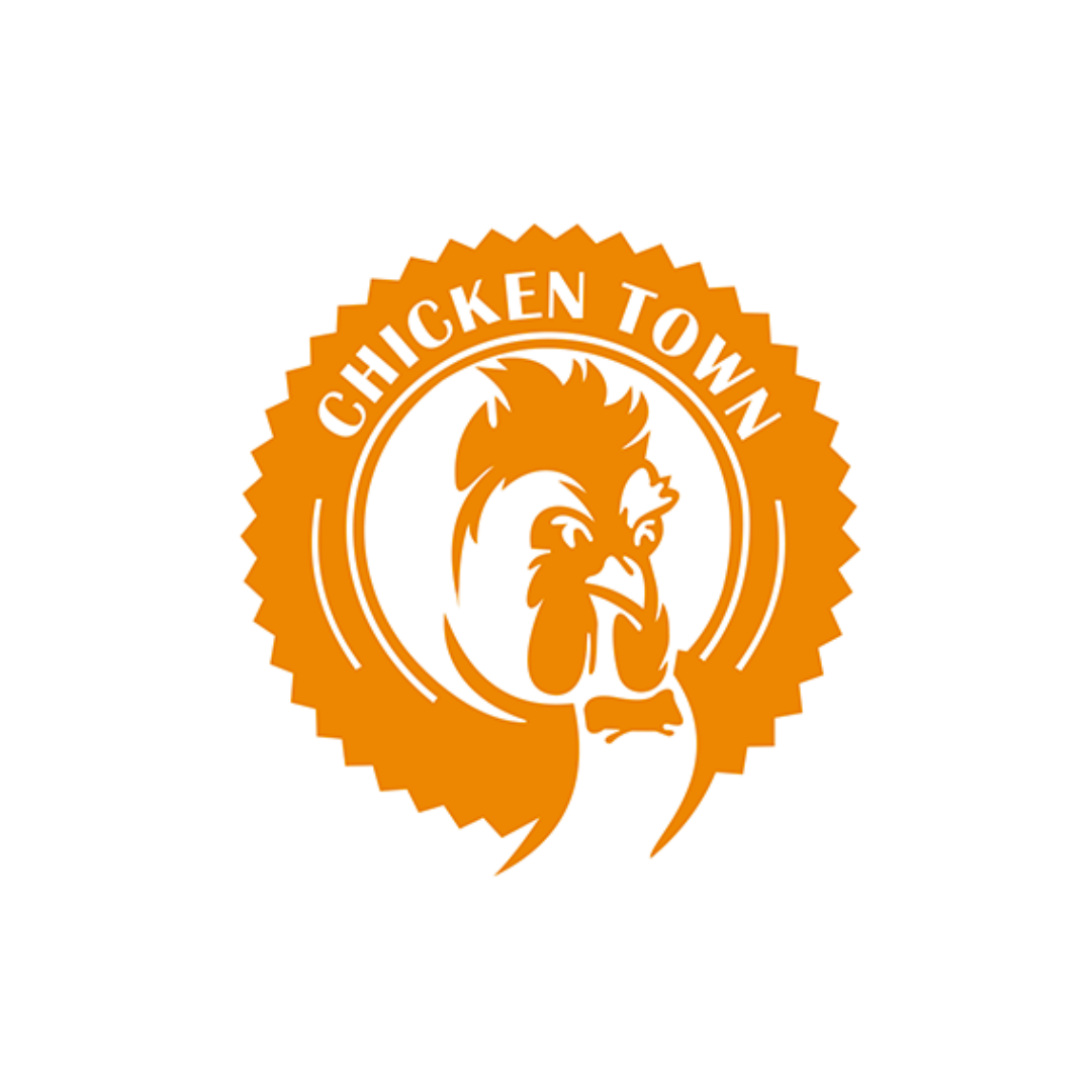 Logo Chicken Town PNG