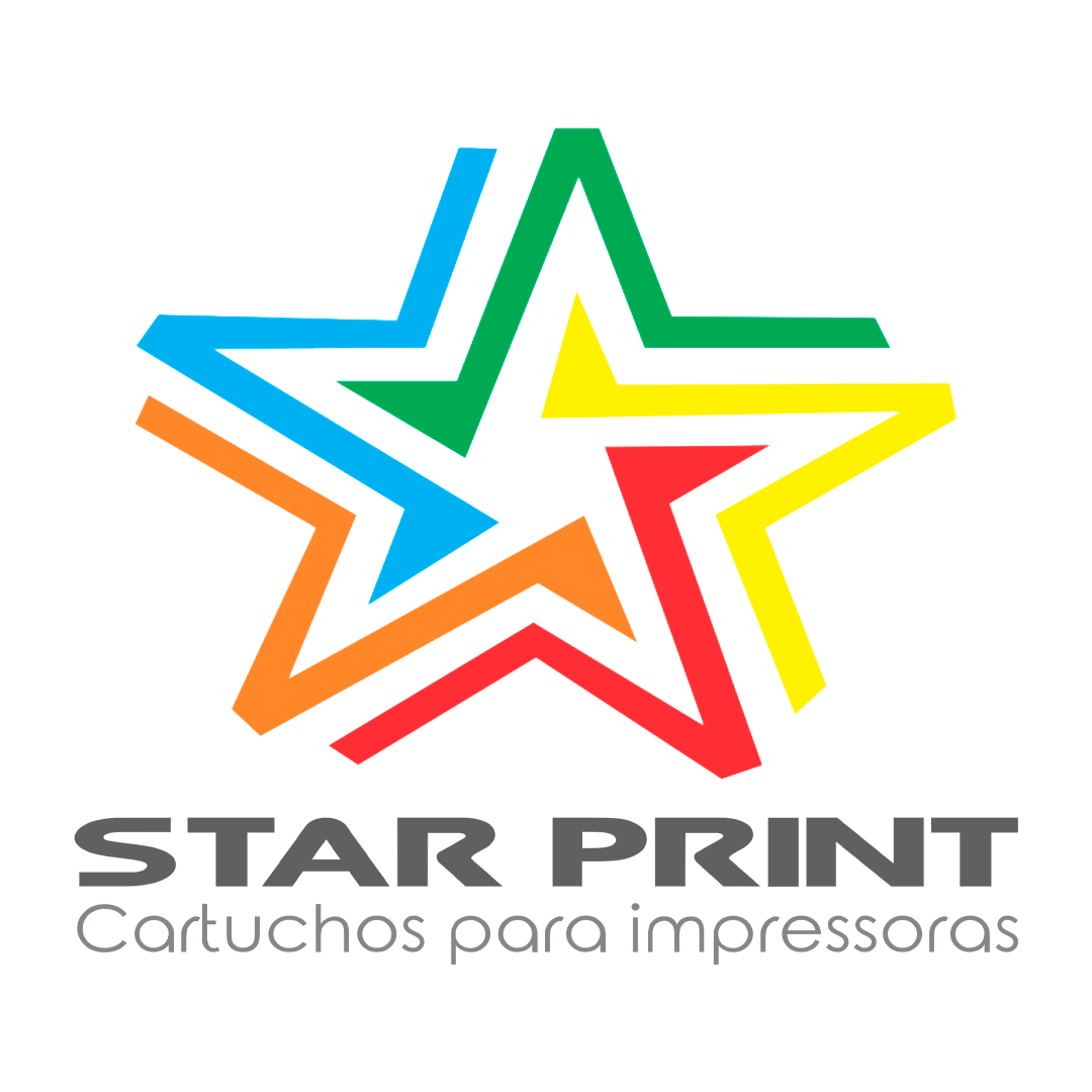 Logo Star Print PNG