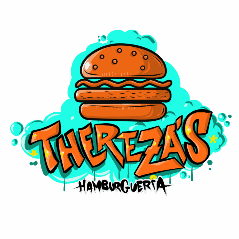 Logo Therezas Burger PNG